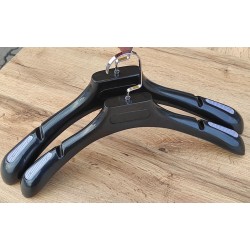 Вішалка-плечики з широким плечем 39х3,5см.  (глянцева з протектором) 